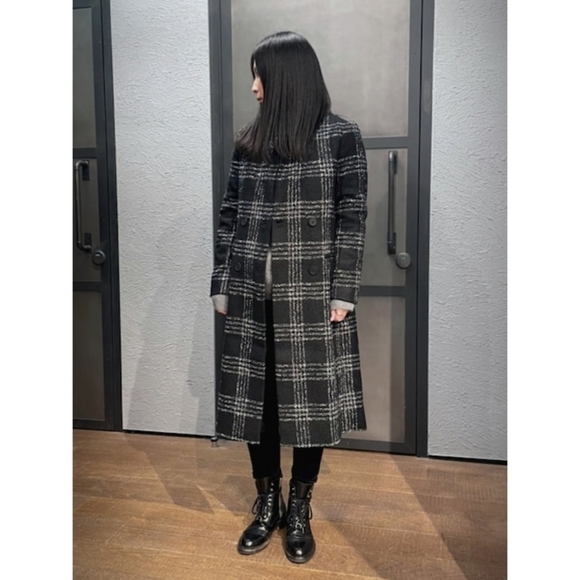 ALL SAINTS Wool Coat - Picture 1 of 16